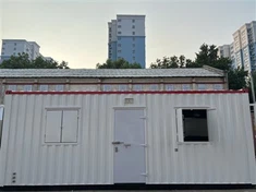 Завършени къщи от контейнери